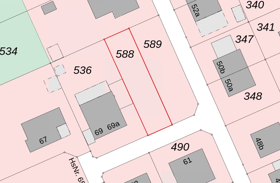 Das Bild zeigt den Lageplan.